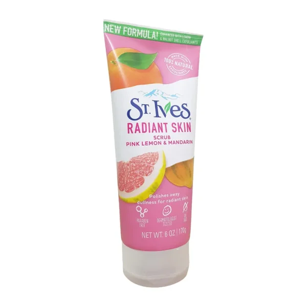 St. Ives Radiant Skin Pink Lemon & Mandarin Orange Face Scrub 170g