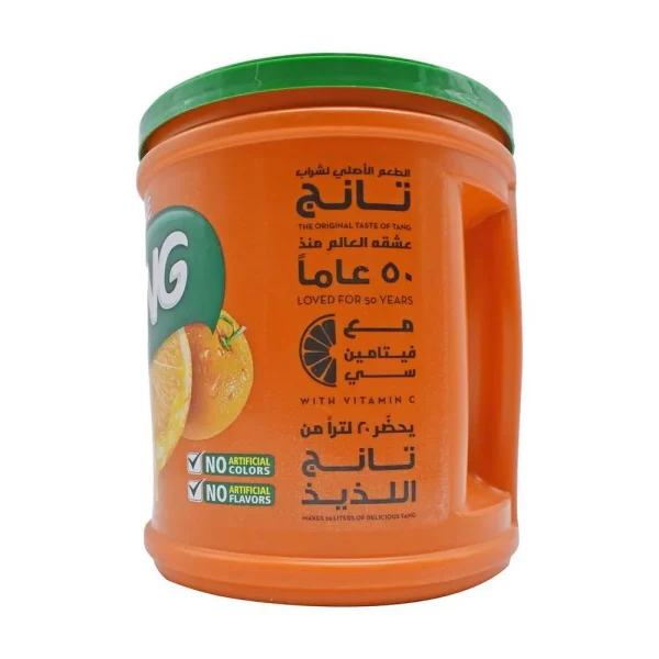 Tang Instant Drink Powder Orange Flavour Jar 2.5Kg - Image 3