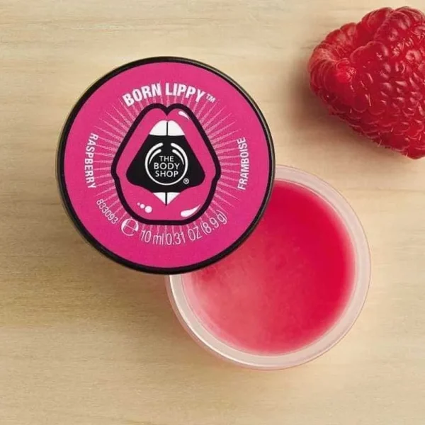 The Body Shop Born Lippy Pot Lip Balm - Raspberry - Image 2