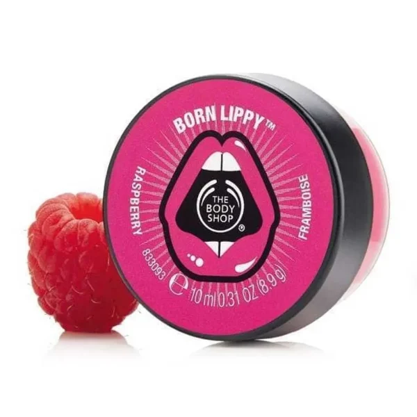 The Body Shop Born Lippy Pot Lip Balm - Raspberry