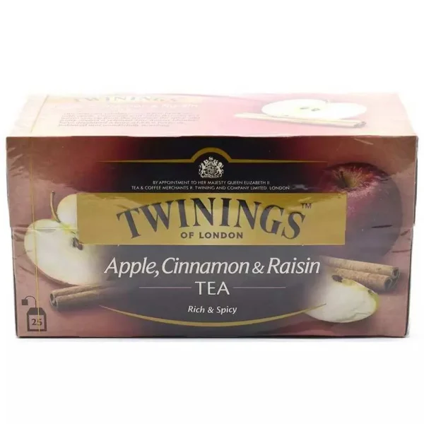 Twinings Apple Cinnamon & Raisin Tea Bags 25Pcs