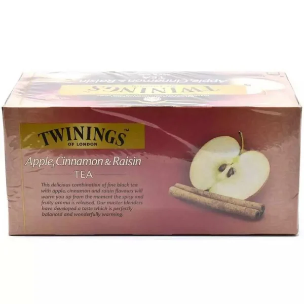 Twinings Apple Cinnamon & Raisin Tea Bags 25Pcs - Image 2