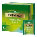 Twinings Green & Mint Tea Bags 50pcs