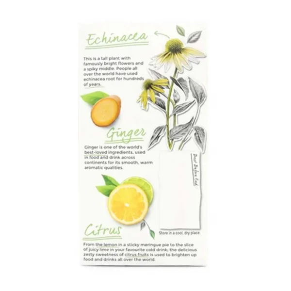 Twinings Superblends Defence Citrus & Ginger with Green Tea & Echinacea - Image 3