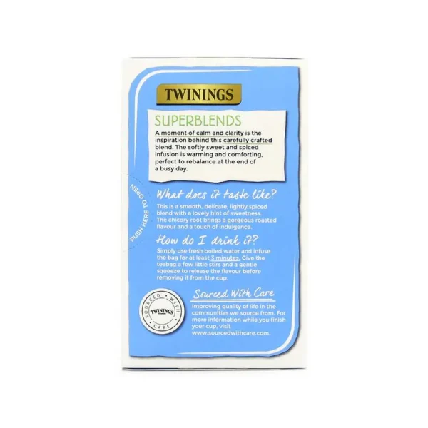 Twinings Superblends Moment of Calm 20 Envelopes - Image 3