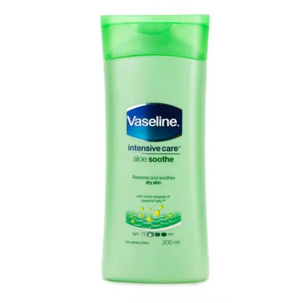 Vaseline Body Lotion Intensive Care Aloe Soothe 200ml