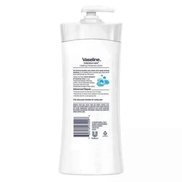 Vaseline Body Lotion Advanced Repair 600ml - Image 2