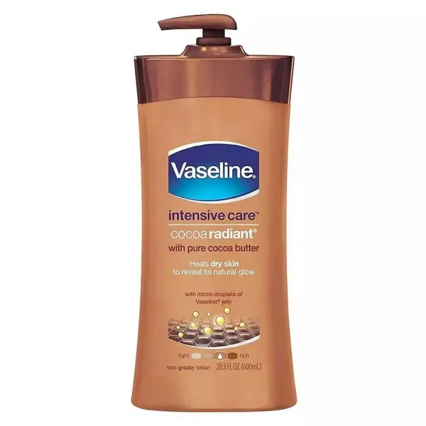 Vaseline Intensive Care Cocoa Radiant Body Lotion 600ml