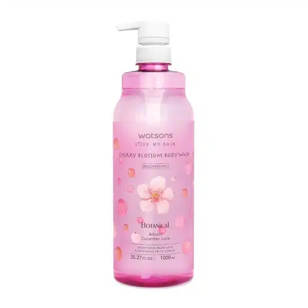 Watsons Botanical Brightening Cherry Blossom Body Wash 1000ml