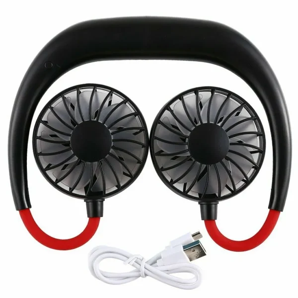 Multi Function Adjustable Portable Wearable Sport Cool Fan - Image 5