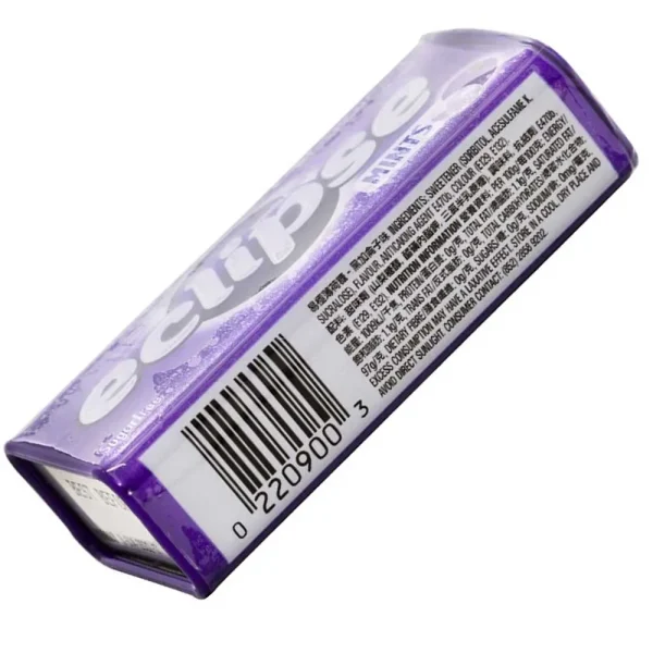 Wrigley's Eclipse Mints Blackcurrant Flavored Sugar Free 35g - Image 2