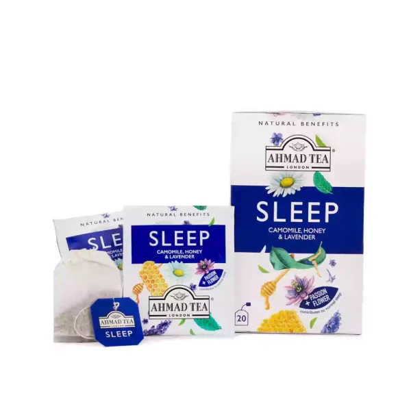 Ahmad Tea Sleep Infusion Camomile, Honey & Lavender 20 Teabags - Image 2