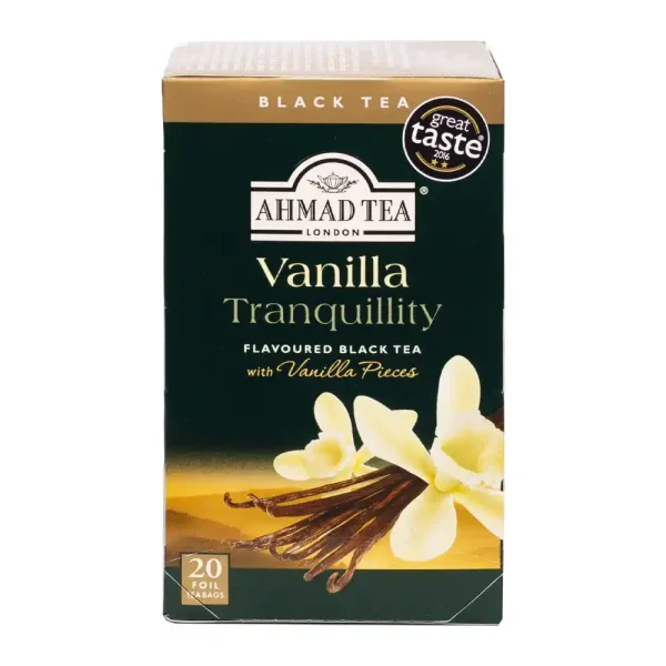 Ahmad Tea Vanilla Tranquillity Black Tea 20 Teabags