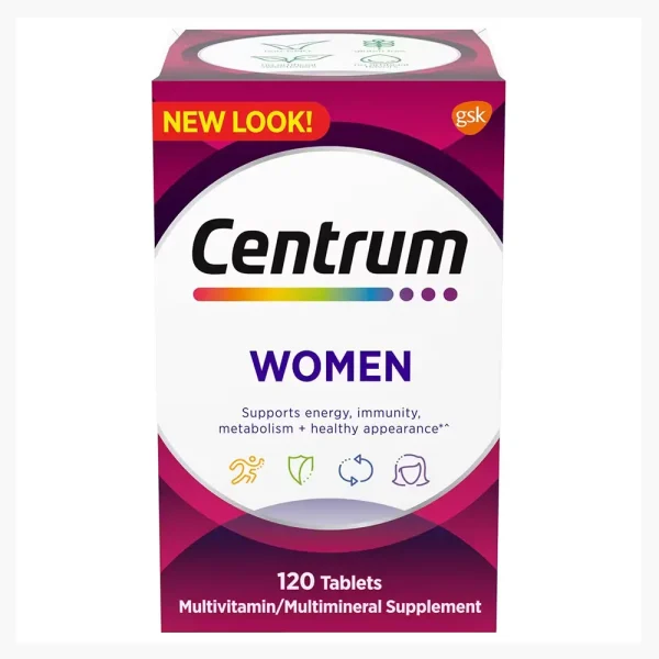 Centrum Women Multivitamin 120 Tablets