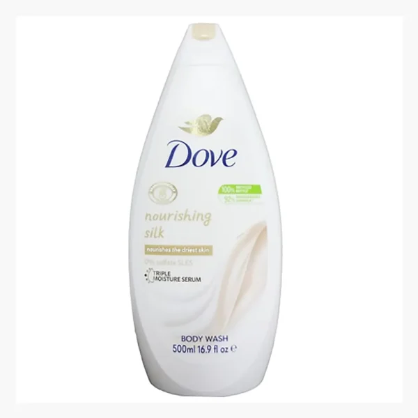 Dove Nourishing Silk Body Wash 500ml