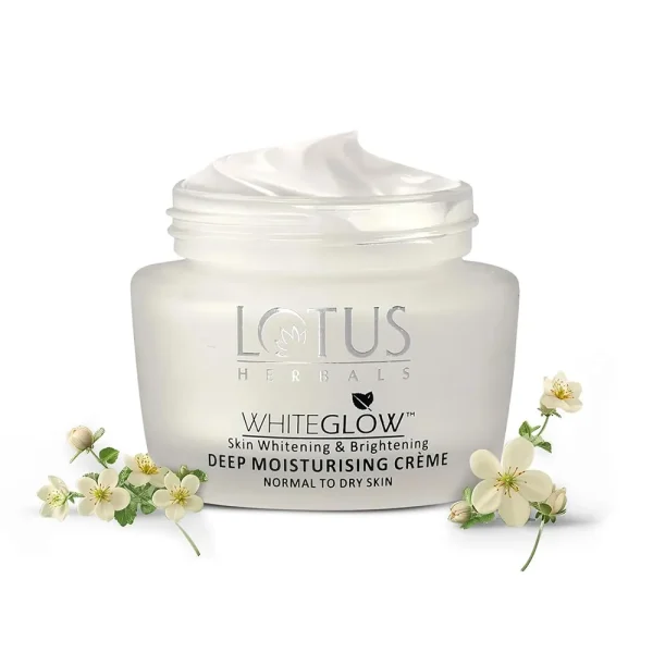 Lotus Herbals White Glow Skin Brightening Deep Moisturising Cream 40g