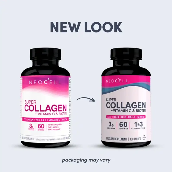 Neocell Super Collagen + Vitamin C & Biotin 90 Tablets - Image 2