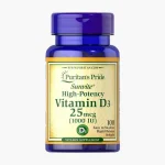 Puritan’s Pride Vitamin D3 25mcg 1000 IU 100 Softgels