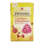 Twinings Cranberry & Raspberry 20 Tea Bags