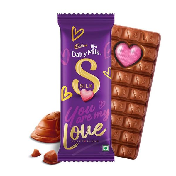 Cadbury Dairy Milk Silk Heart Blush Chocolate You Are My Love - Image 2