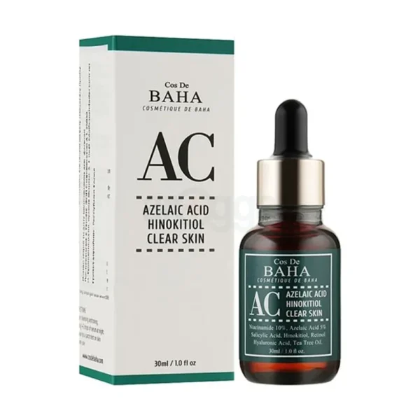 Cos De BAHA AC Azelaic Acid Hinokitiol Clear Skin Serum 30ml