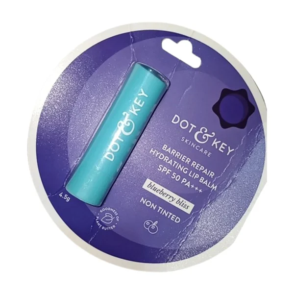 Dot & Key Barrier Repair Hydrating Non Tinted Lip Balm Blueberry Bliss