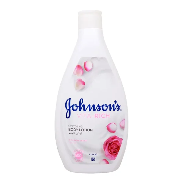 Johnson's Vita Rich Soothing Body Lotion with Rose Water 400ml