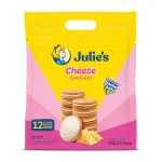 Julie’s Cheese Sandwich Biscuits 336g