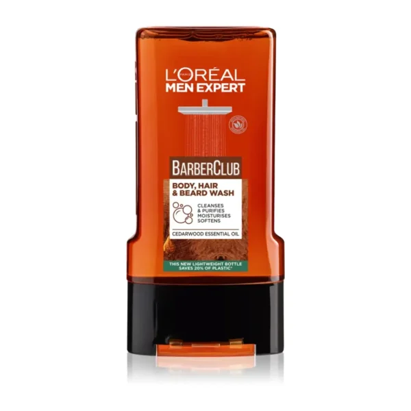 L'Oreal Men Expert BarberClub Body, Hair & Beard Wash 300ml