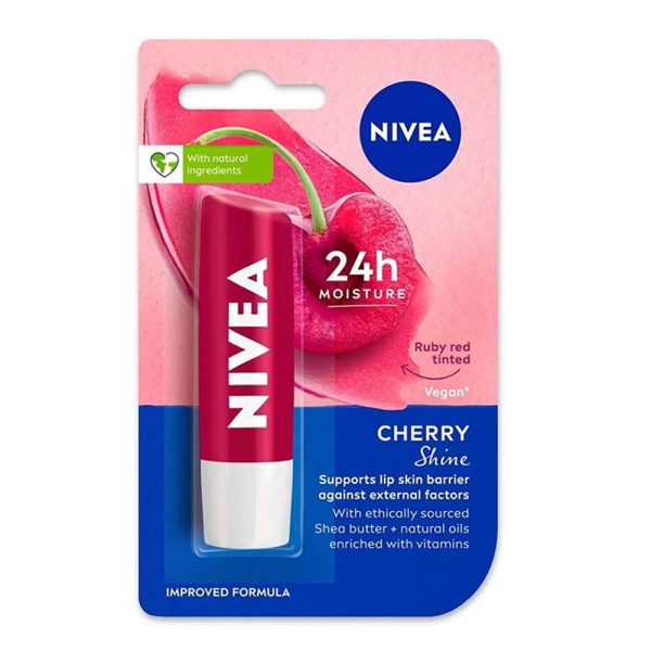 Nivea Cherry Shine Lip Balm