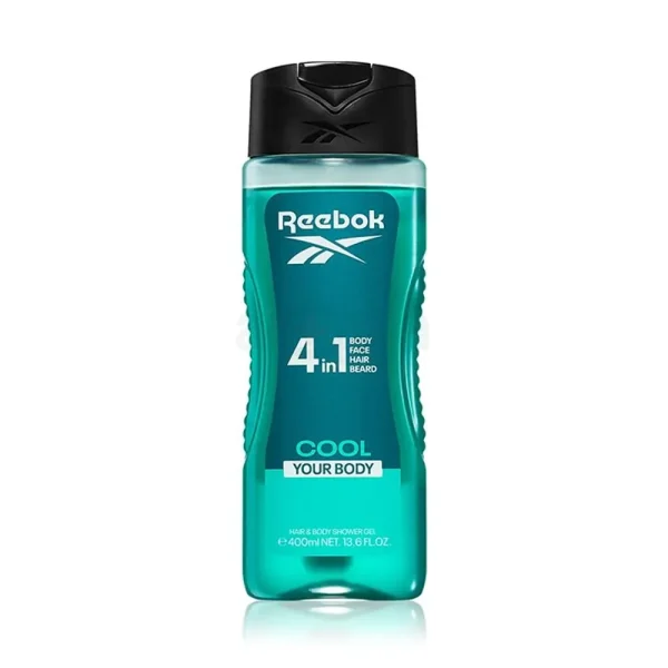 Reebok Cool Your Body 4in1 Hair & Body Shower Gel 400ml