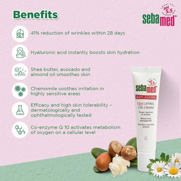 Sebamed Anti-Ageing Q10 Lifting Eye Cream 15ml - Image 2