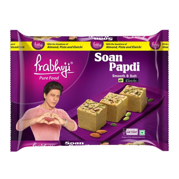 Prabhuji Pure Food Elaichi Soan Papdi 450g