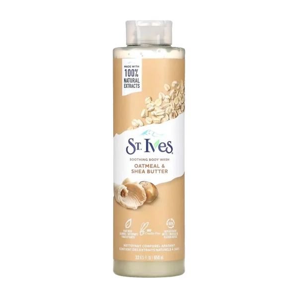 St. Ives Soothing Body Wash Oatmeal & Shea Butter 650ml