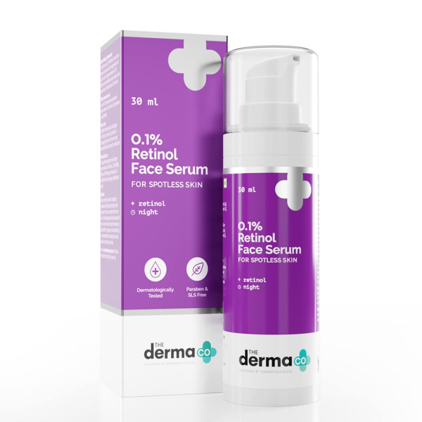 The Derma co 0.1% Retinol Face Serum for Spotless Skin