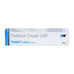 Tretinoin Cream USP Tretin 0.025% 30g