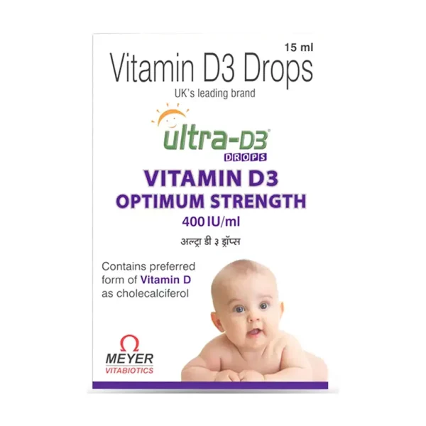 Vitabiotics Ultra D3 Vitamin D Drops 15ml