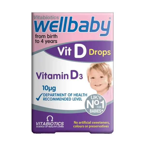 Vitabiotics Wellbaby Vitamin D Drops 30ml