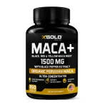 X Gold Health Organic Maca Root Capsules Strongest 1500mg