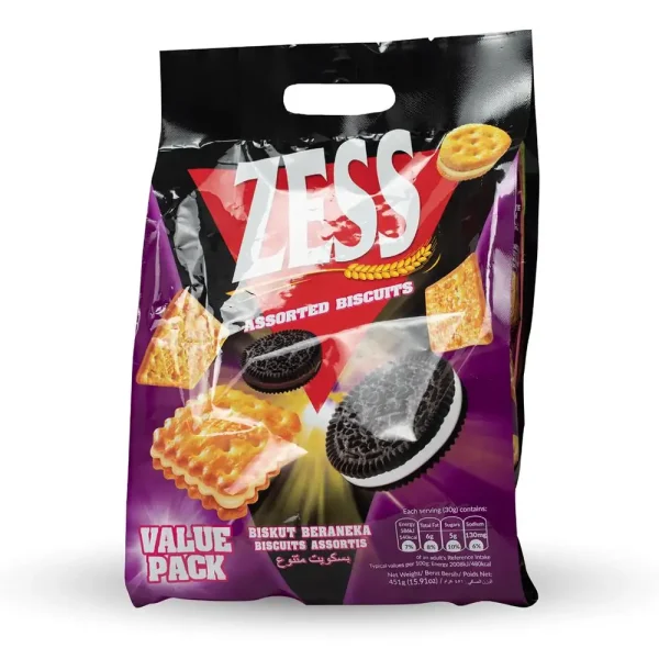 Zess Assorted Biscuits 451gm