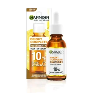 Garnier Bright Complete Overnight Booster 10% Vitamin C Serum 15ml